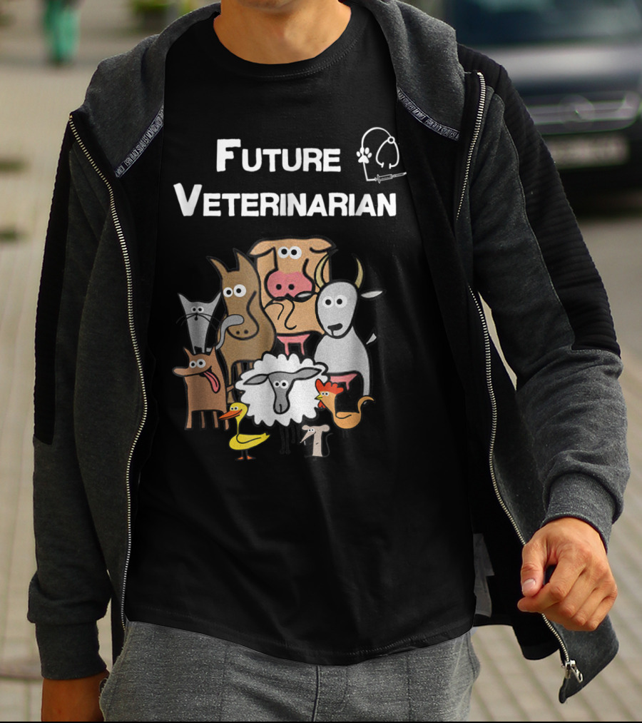 Future Veterinarian Animal Group T-Shirt