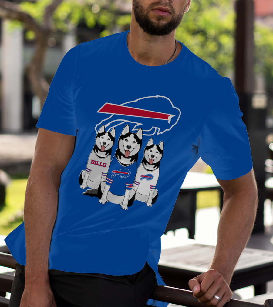 Bills Buffalo Husky Trio T-Shirt