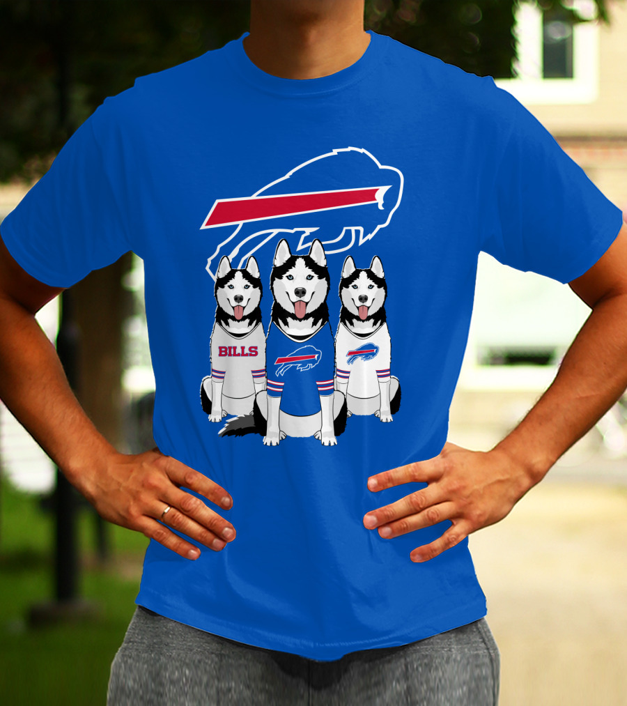 Bills Buffalo Husky Trio T-Shirt