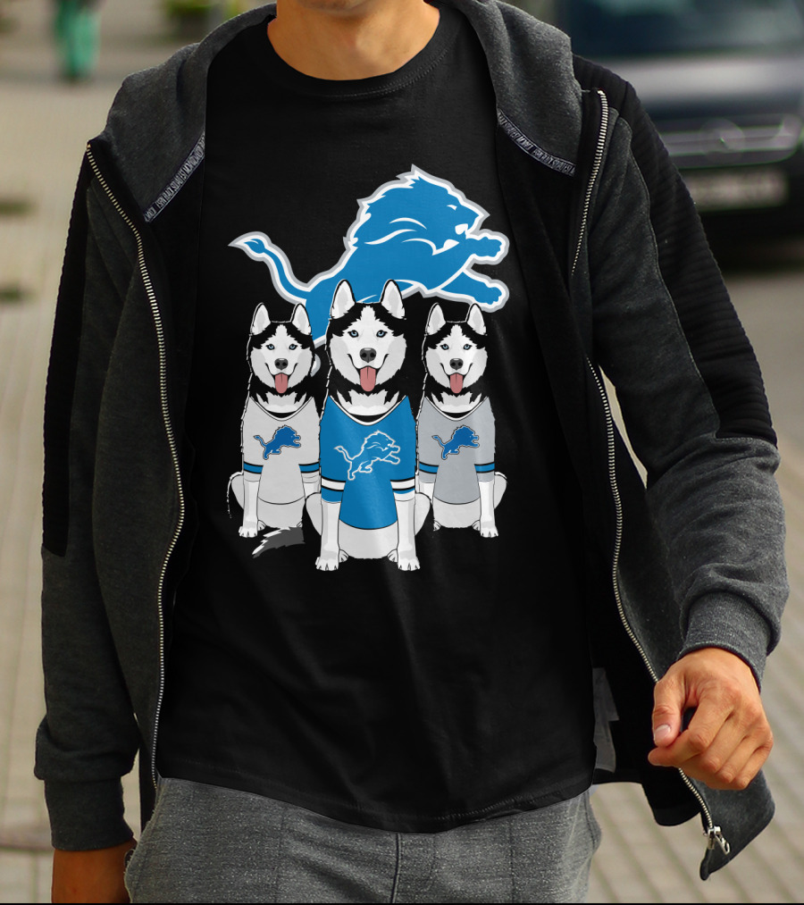 Detroit Lions Husky T-Shirt