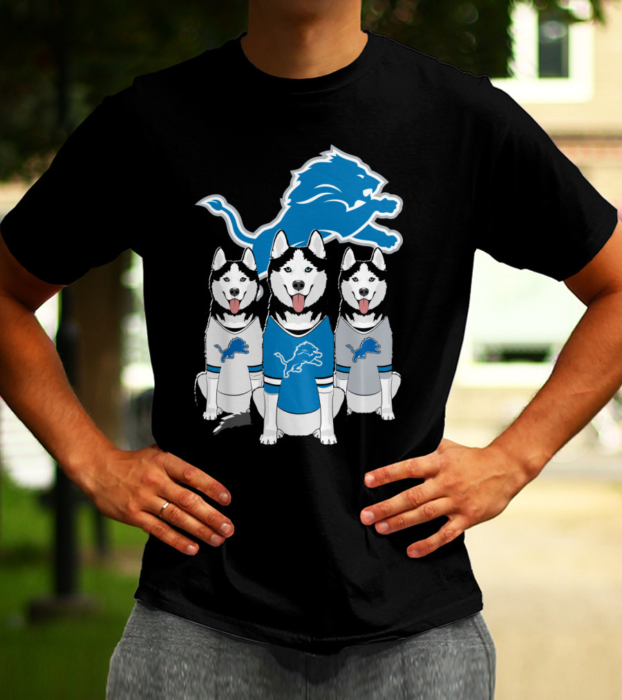 Detroit Lions Husky T-Shirt