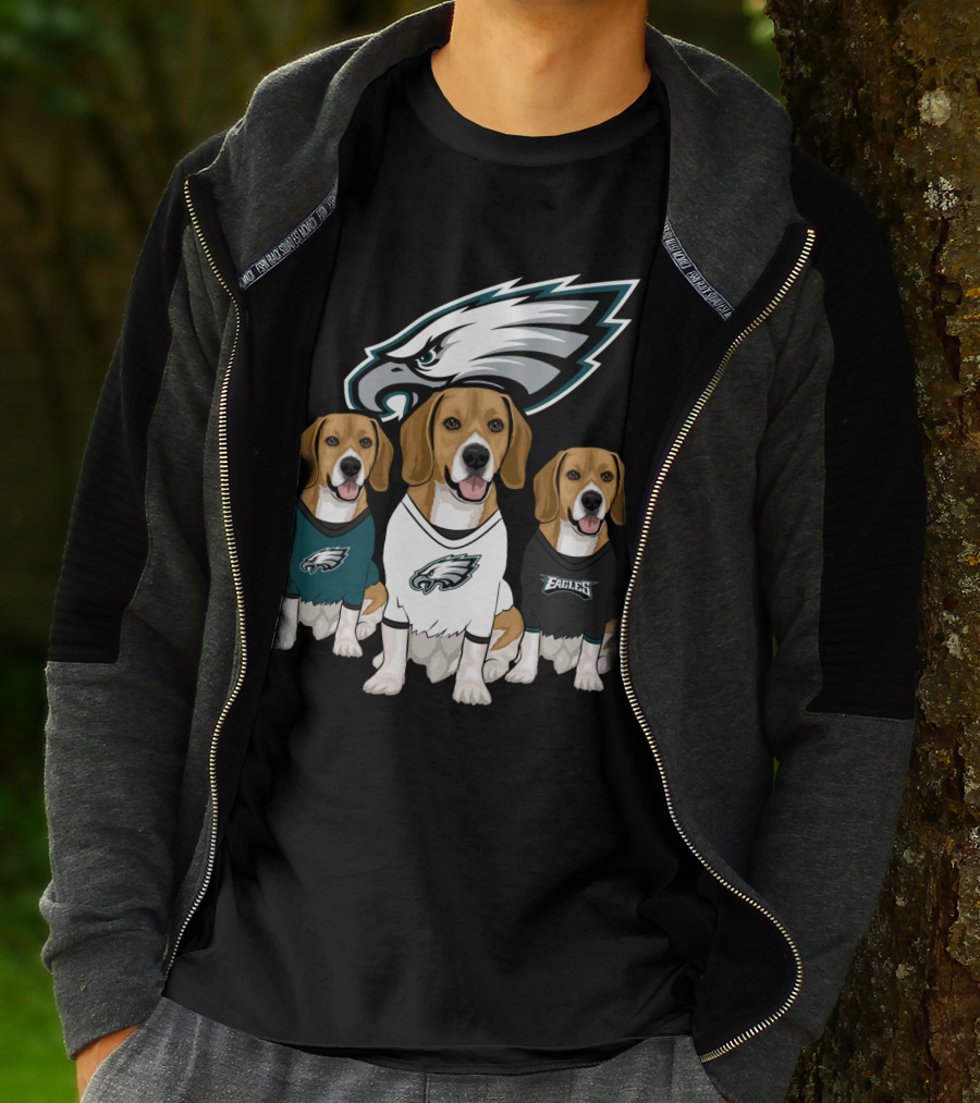 Philadelphia Eagles Beagles T-Shirt