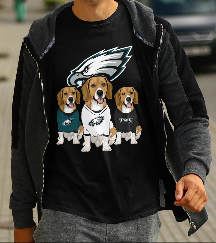 Philadelphia Eagles Beagles T-Shirt