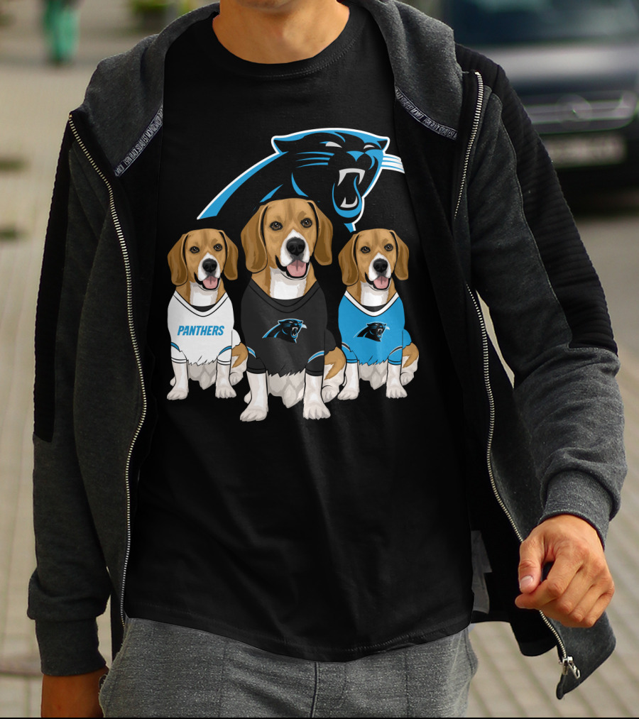 Panthers Beagle T-Shirt