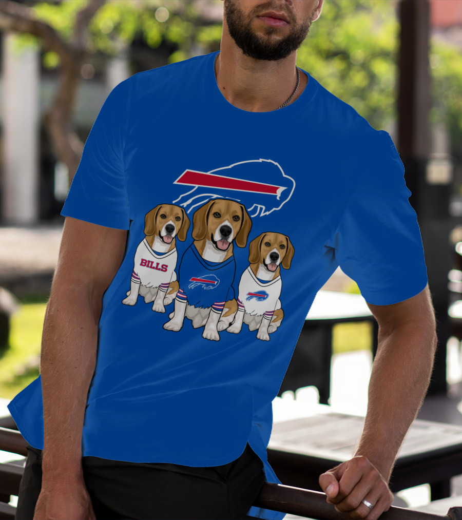 Buffalo Bills Beagle Trio T-Shirt