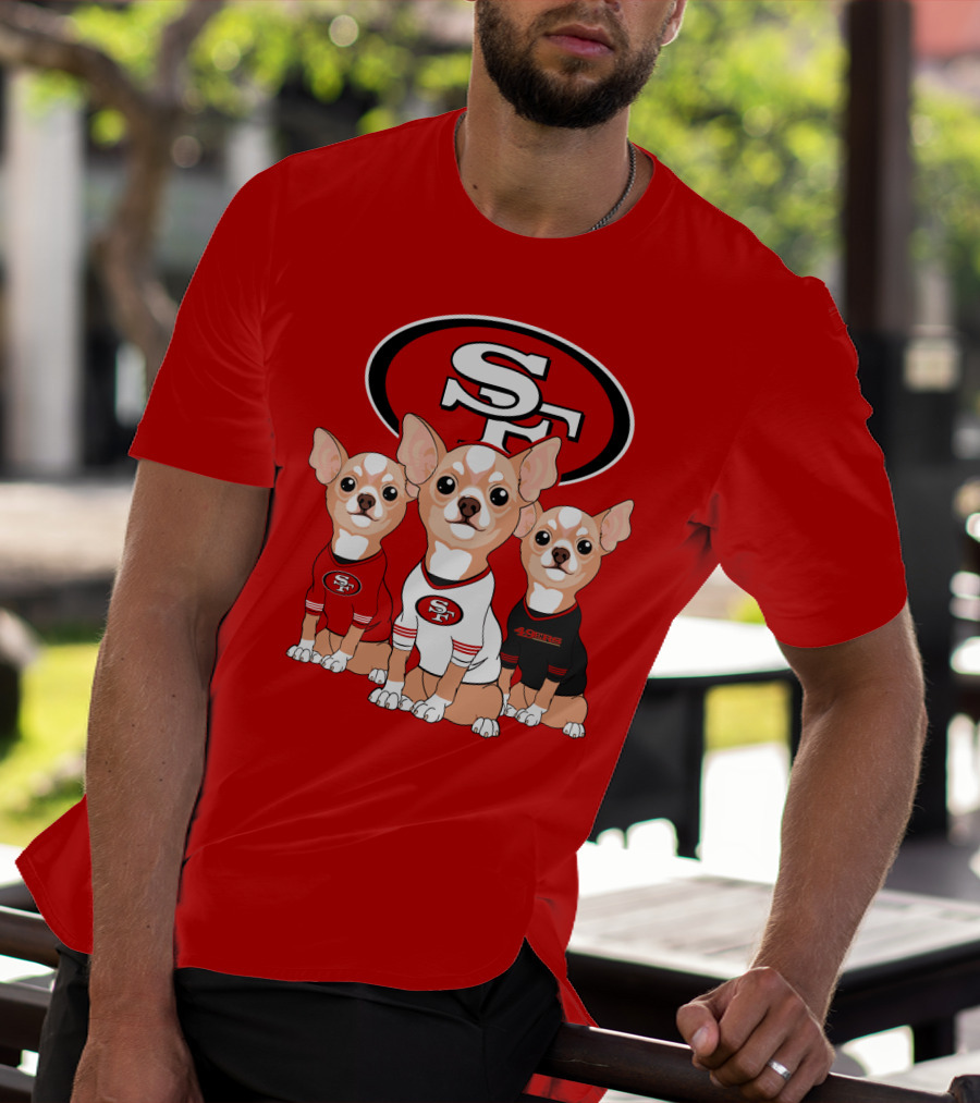 San Francisco 49ers Chihuahua T-Shirt