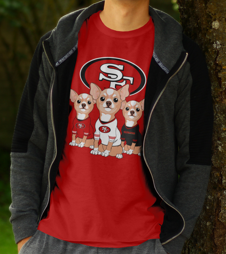San Francisco 49ers Chihuahua T-Shirt