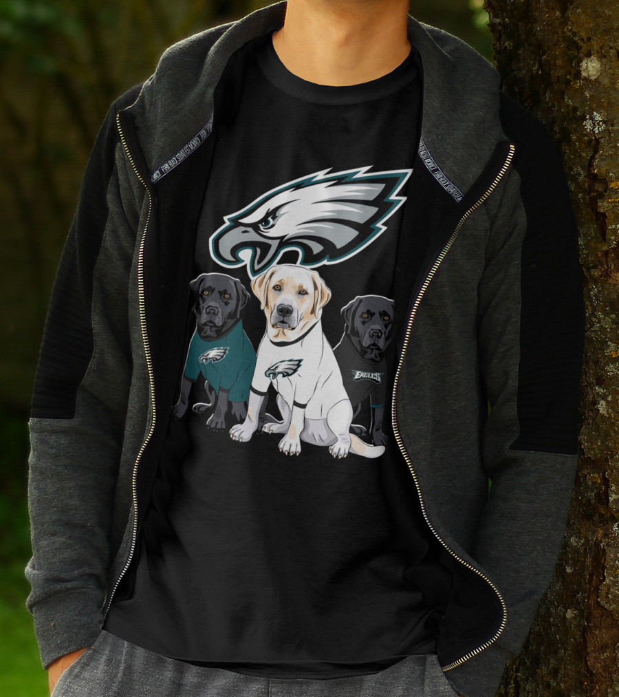 Eagles Labrador Trio T-Shirt