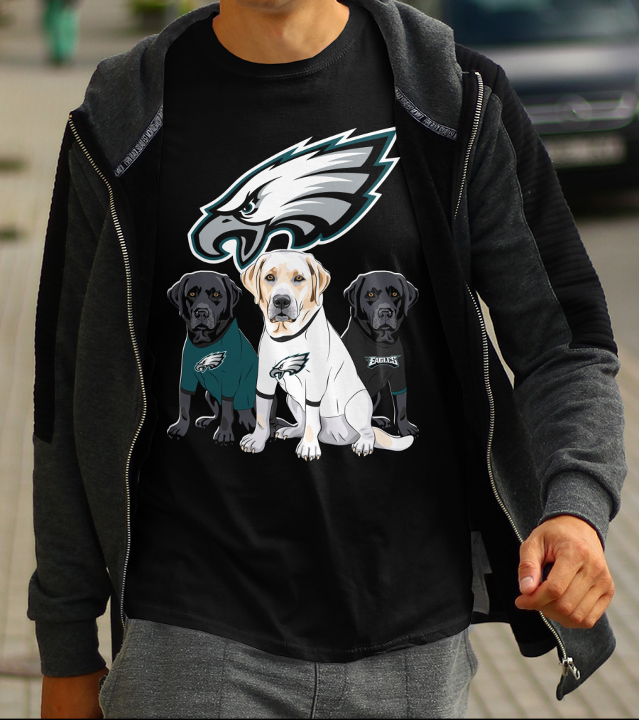 Eagles Labrador Trio T-Shirt