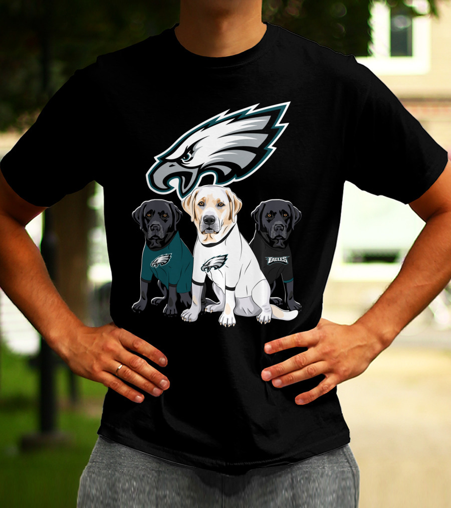 Eagles Labrador Trio T-Shirt