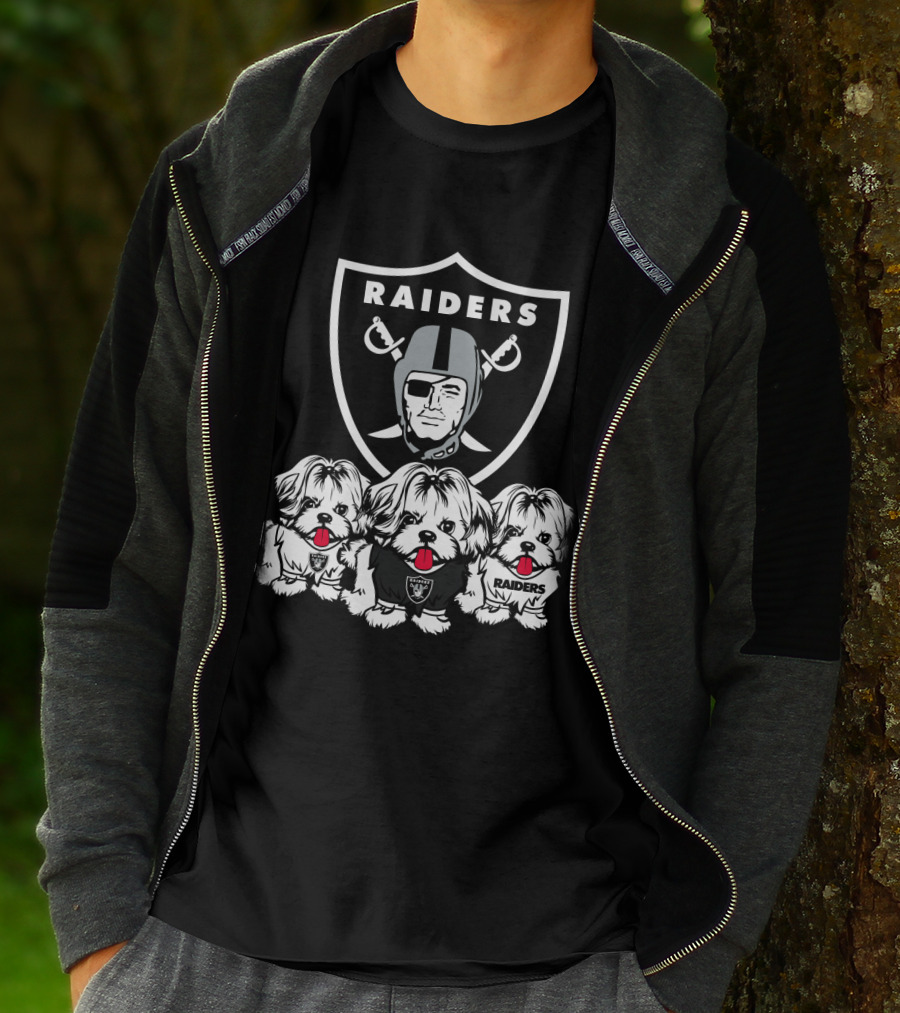Raiders Shih Tzu T-Shirt