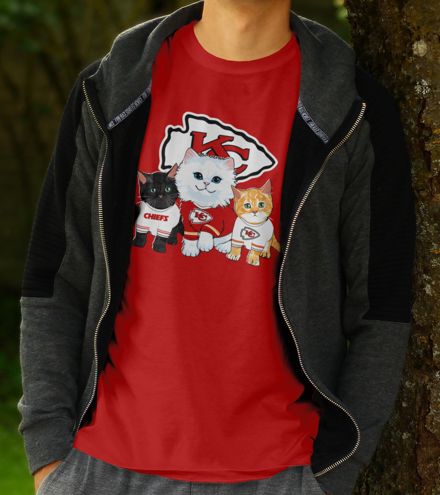 Kc Chiefs Cats T-Shirt