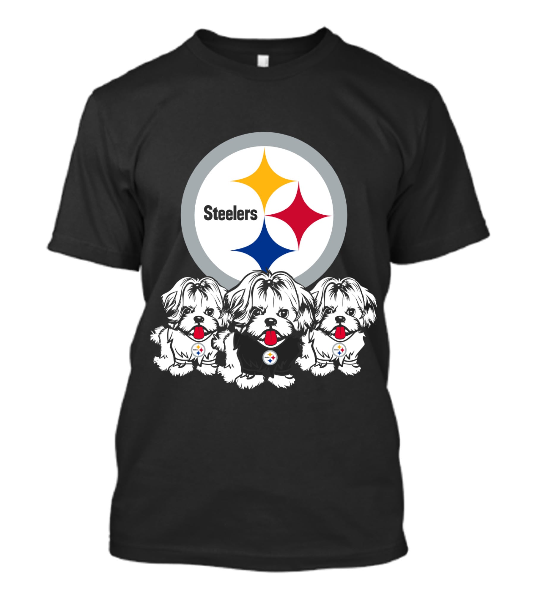 Steelers Shih Tzu T-Shirt