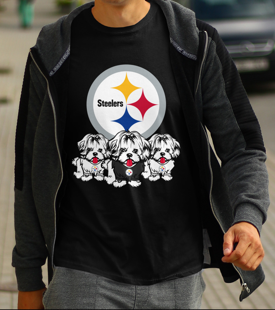 Steelers Shih Tzu T-Shirt