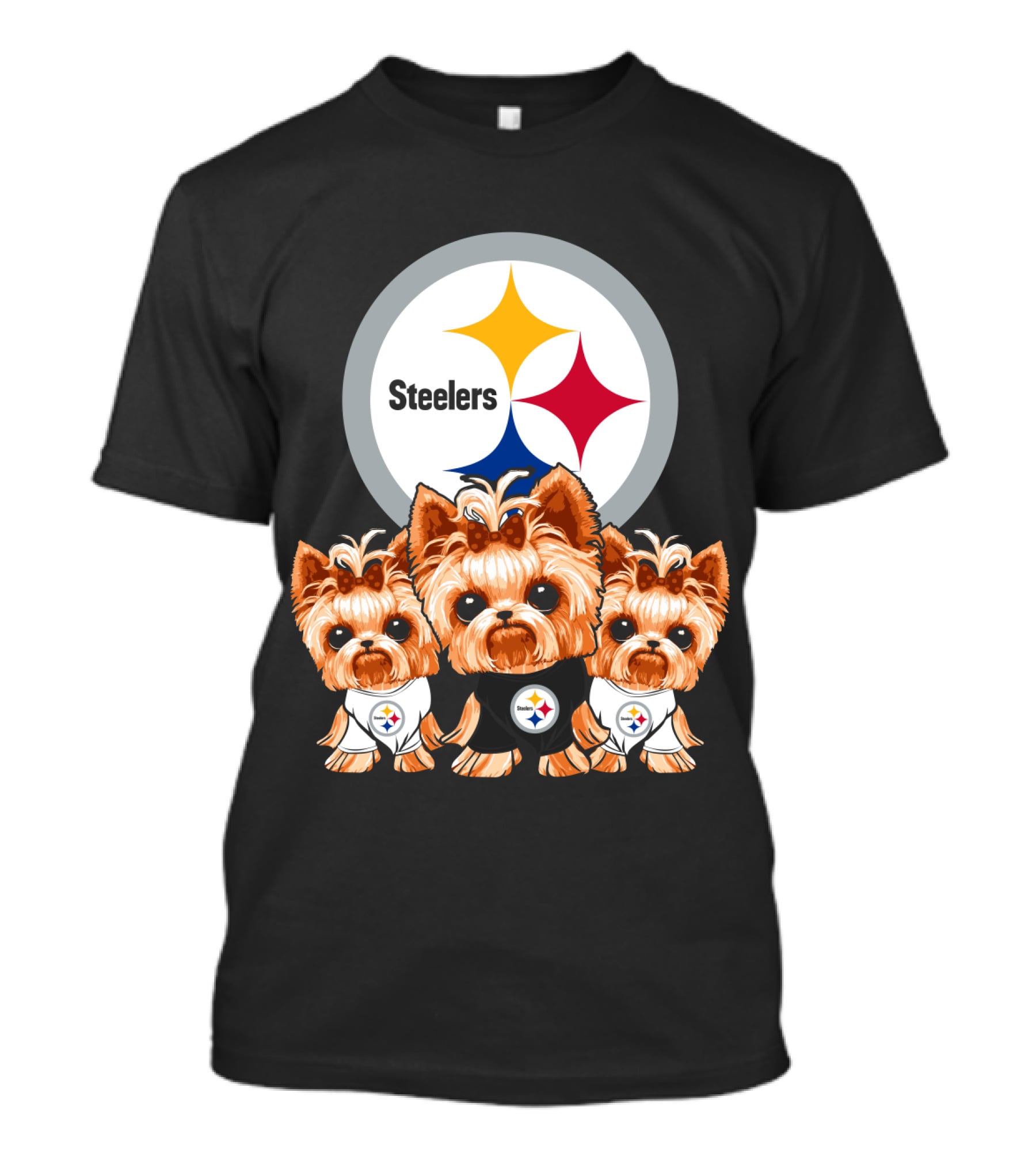 Steelers Yorkshire Terriers T-Shirt