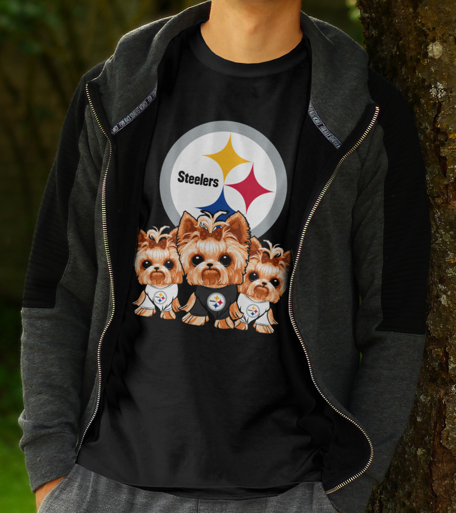 Steelers Yorkshire Terriers T-Shirt