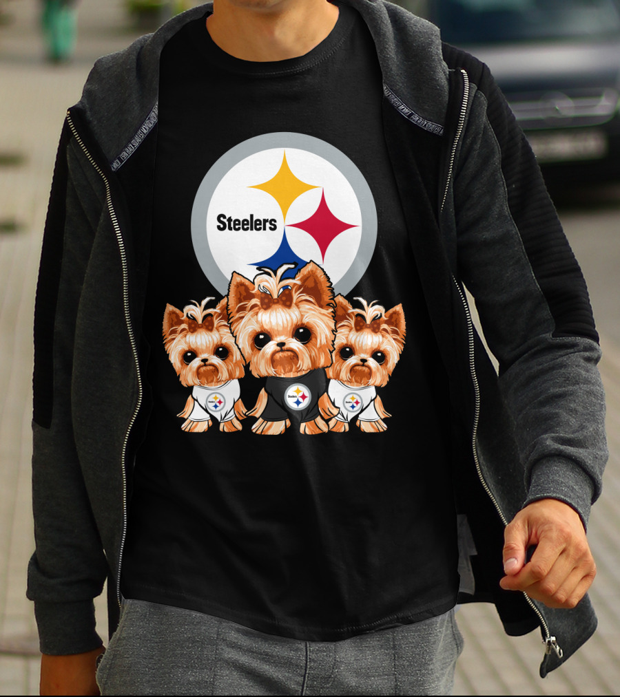 Steelers Yorkshire Terriers T-Shirt