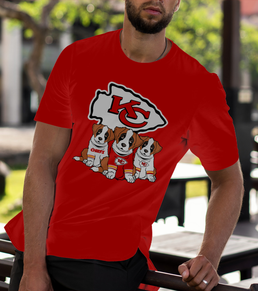 Kansas City Chiefs Kc Saint Bernard T-Shirt
