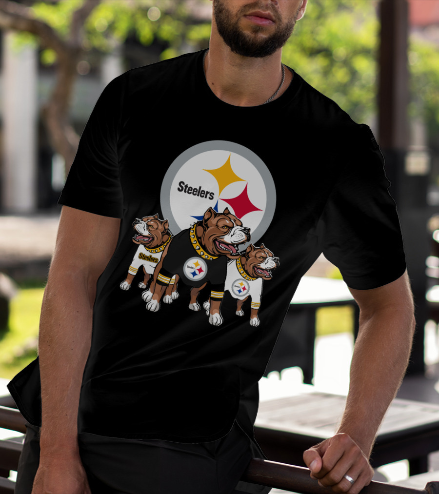 Steelers Bulldog Trio T-Shirt