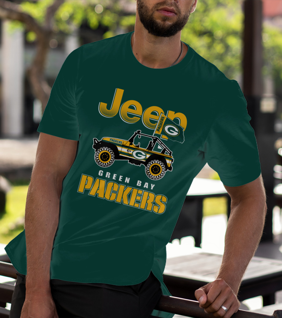 Jeep Green Bay Packers T-Shirt