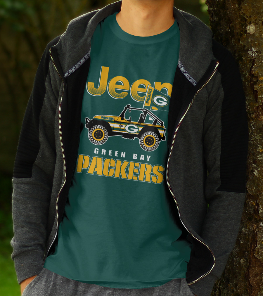 Jeep Green Bay Packers T-Shirt