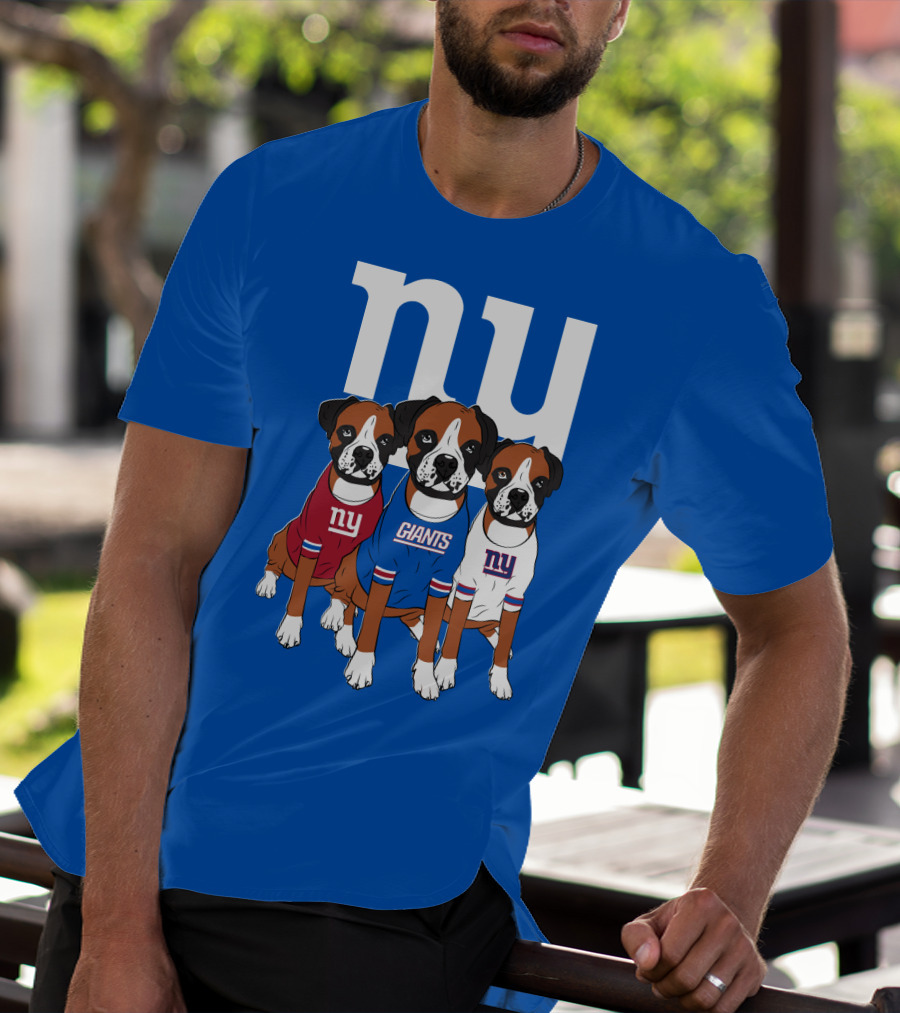 New York Giants Three Boxer T-Shirt