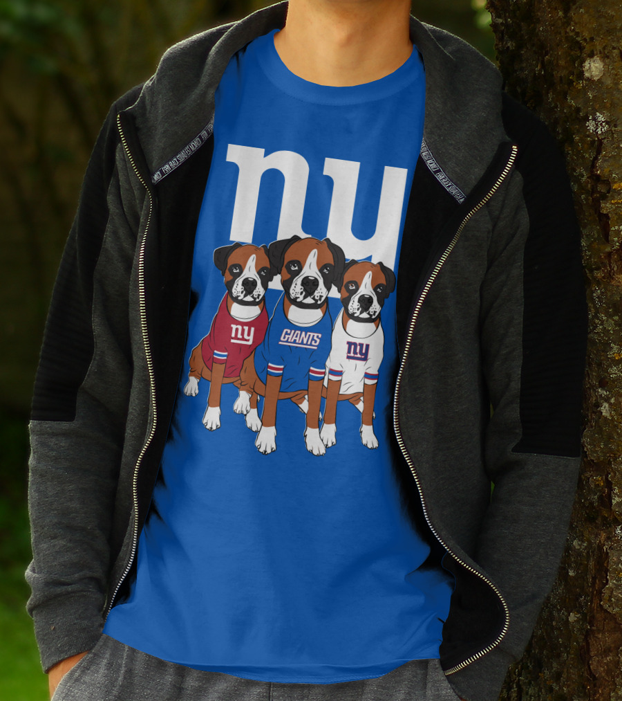 New York Giants Three Boxer T-Shirt