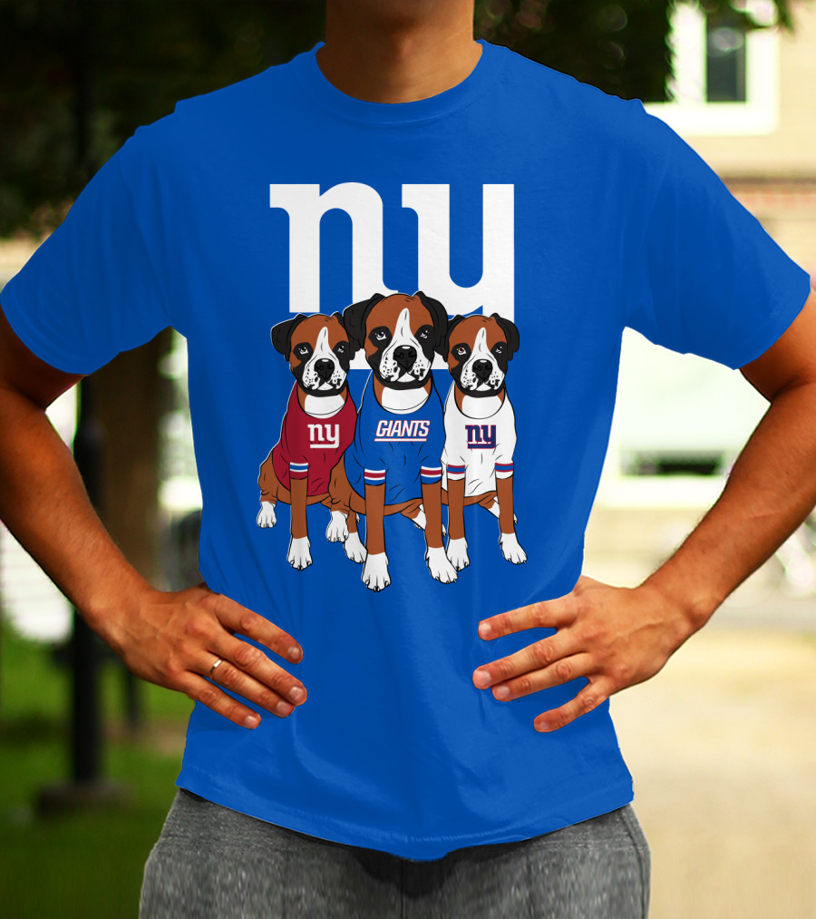 New York Giants Three Boxer T-Shirt