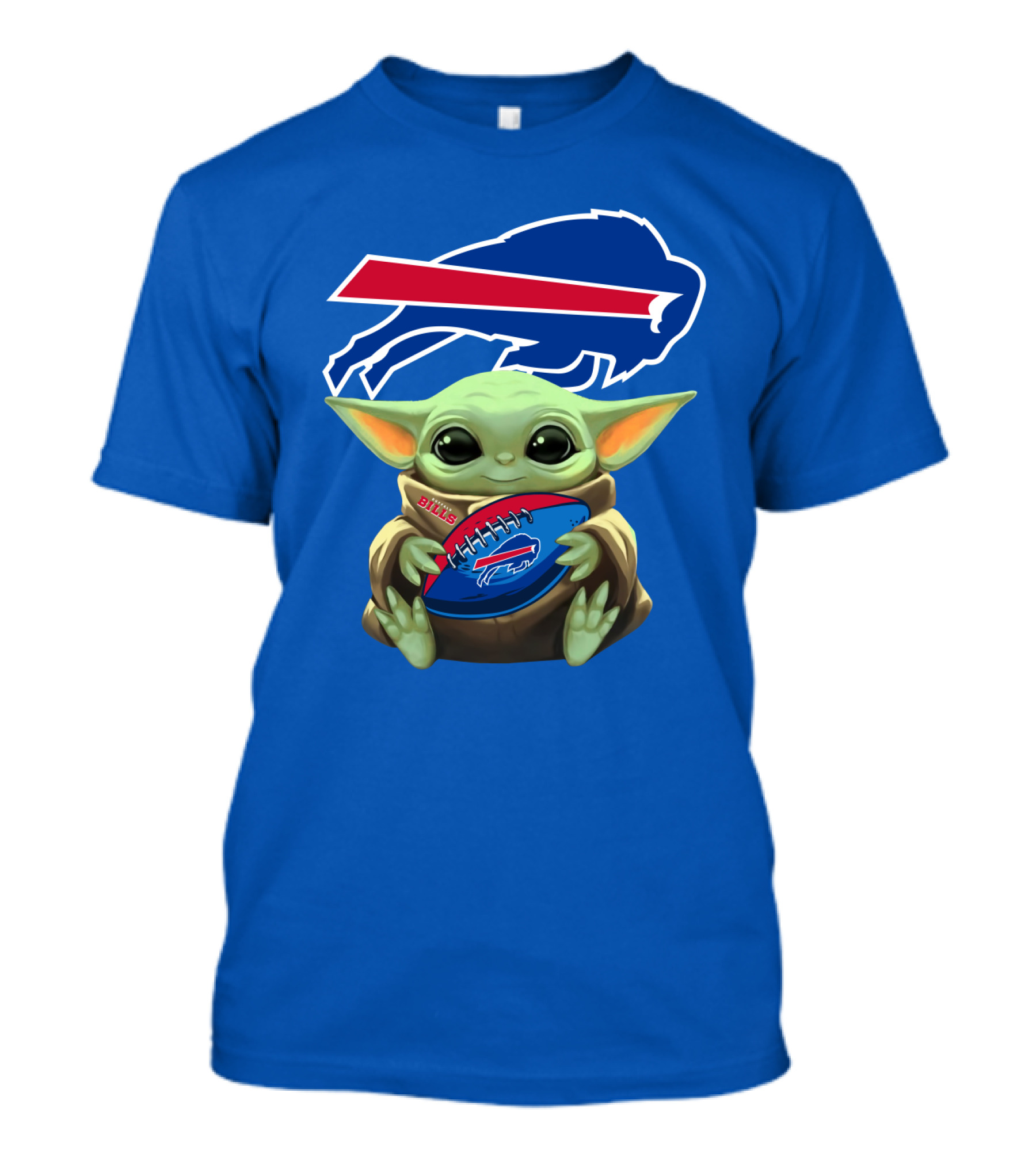 Babyyoda Bills Buffalo Football T-Shirt