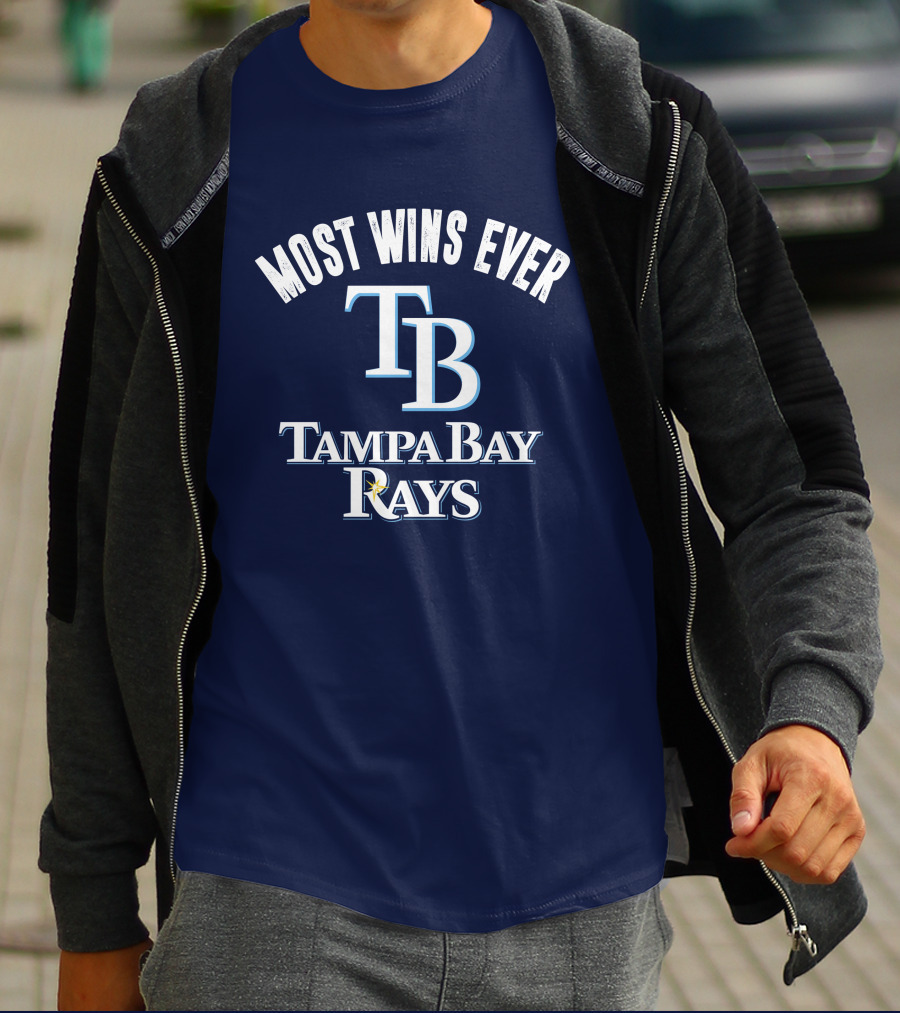 Most Wins Ever Tampa Bay Rays T-Shirt