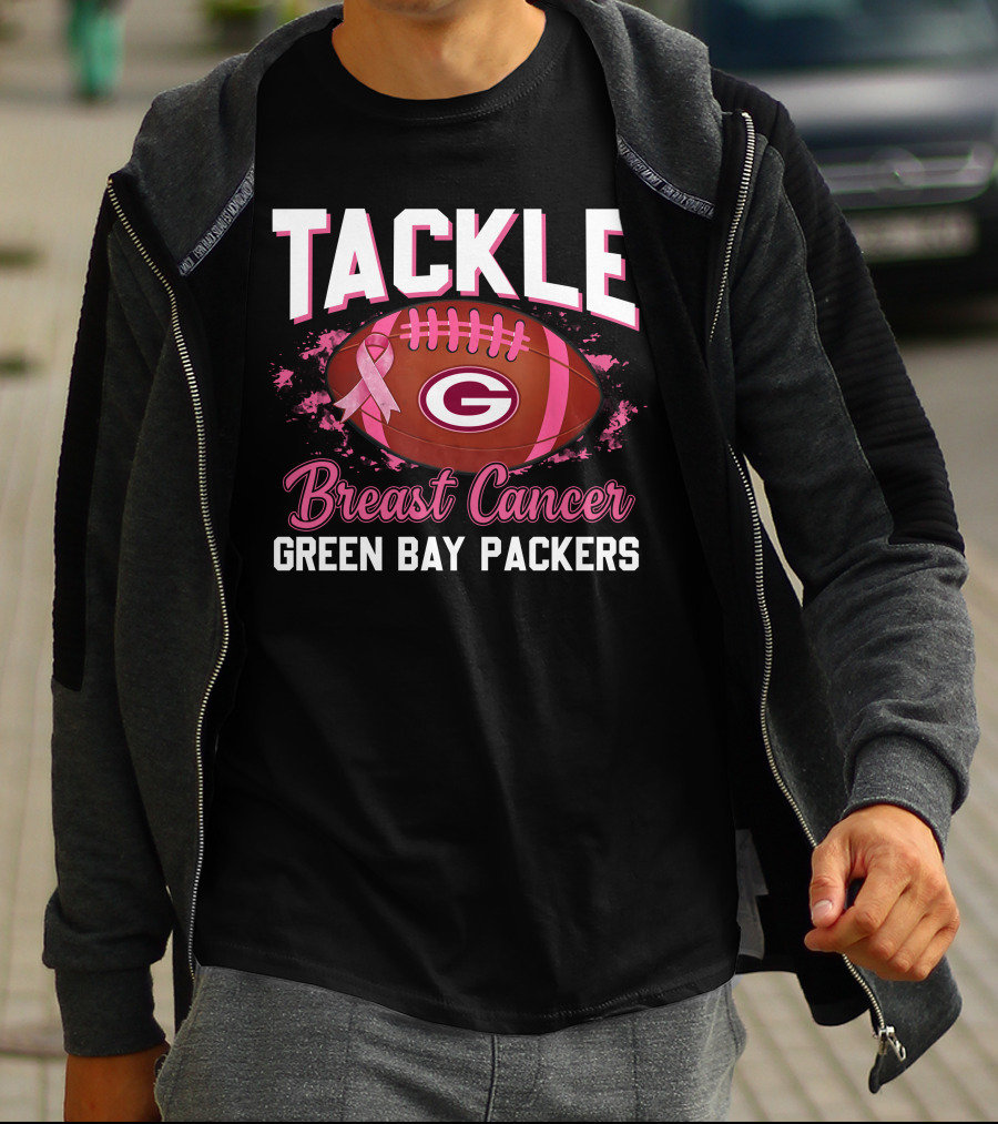 Tackle Breast Cancer Green Bay Packers T-Shirt