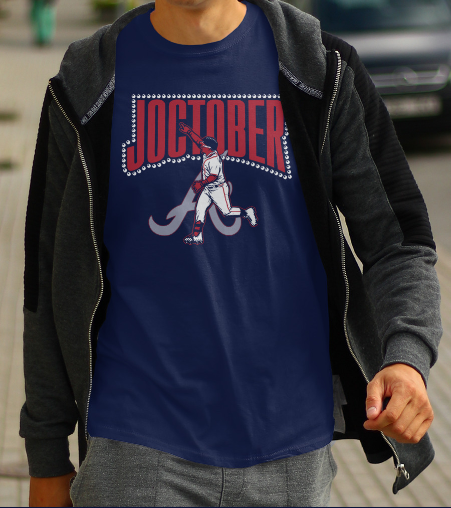 Joc Pederson Joctober Braves Baseball Celebration T-Shirt