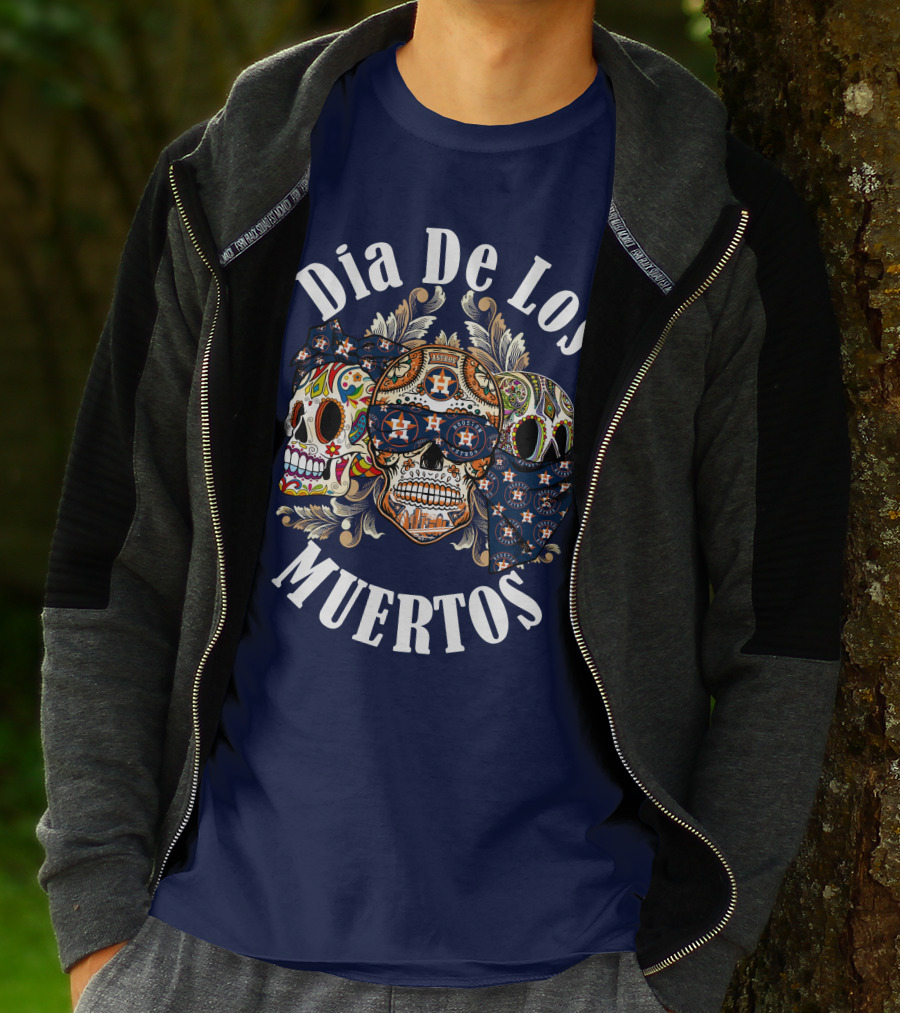 Dia De Los Muertos Houston Astros T-Shirt