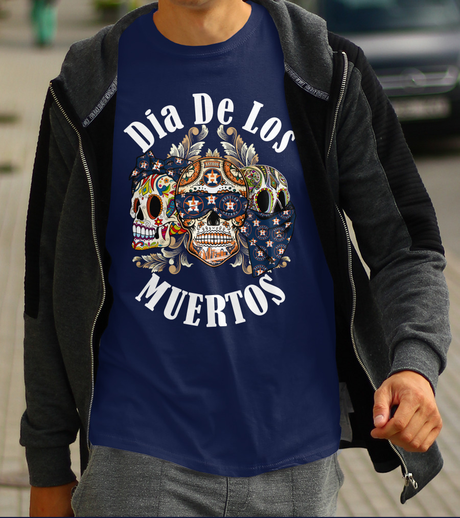 Dia De Los Muertos Houston Astros T-Shirt