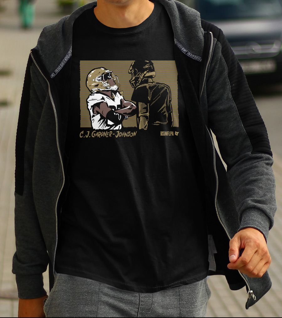 C.J. Gardner-Johnson NFLPA The Instigator Confrontation T-Shirt