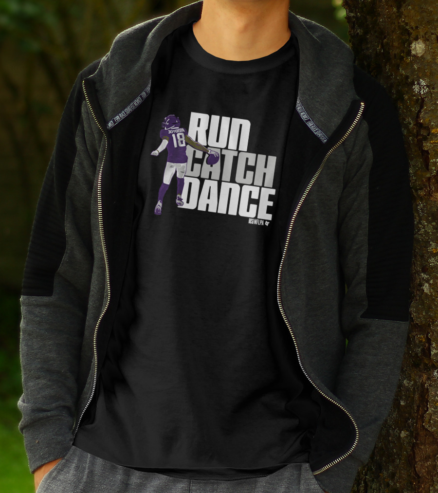 Justin Jefferson NFLPA Run Catch Dance T-Shirt