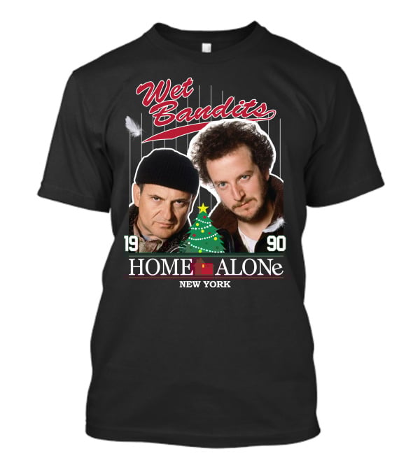 Wet Bandits Home Alone New York 1990 T-Shirt