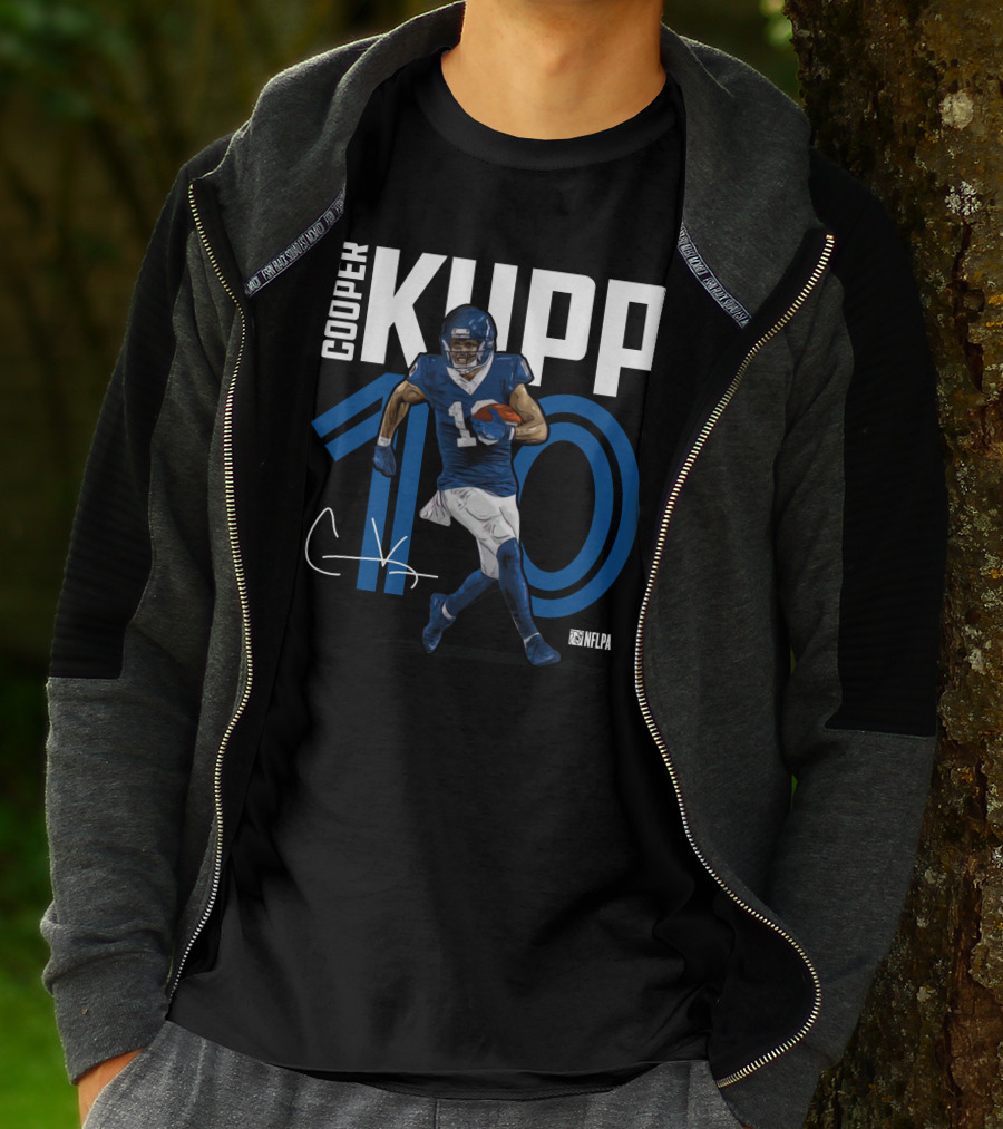 COOPER KUPP 10 NFLPA Football Player T-Shirt