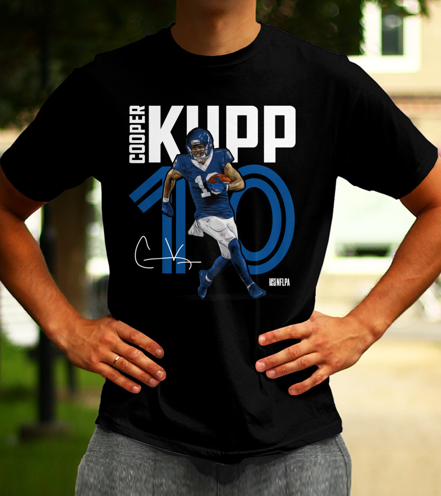 COOPER KUPP 10 NFLPA Football Player T-Shirt