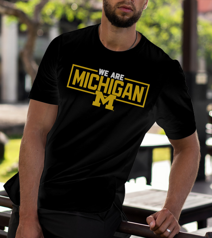 WE ARE MICHIGAN Block M T-Shirt