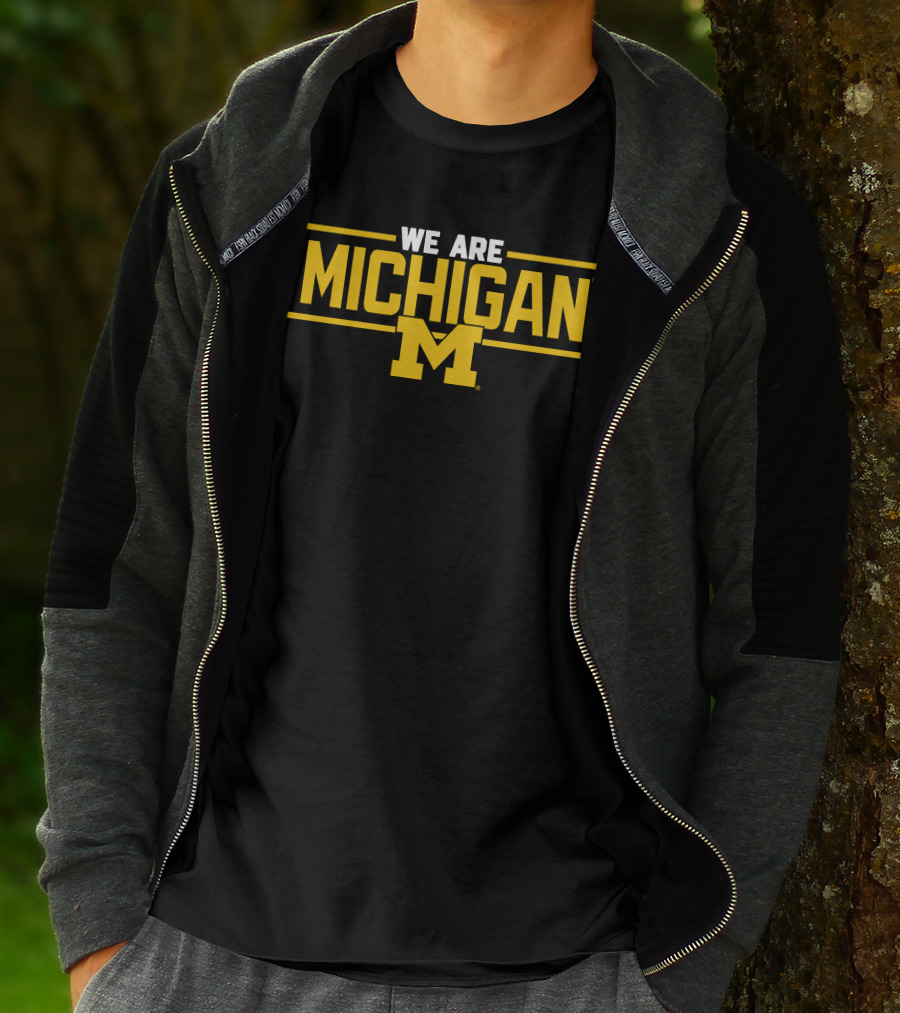 WE ARE MICHIGAN Block M T-Shirt
