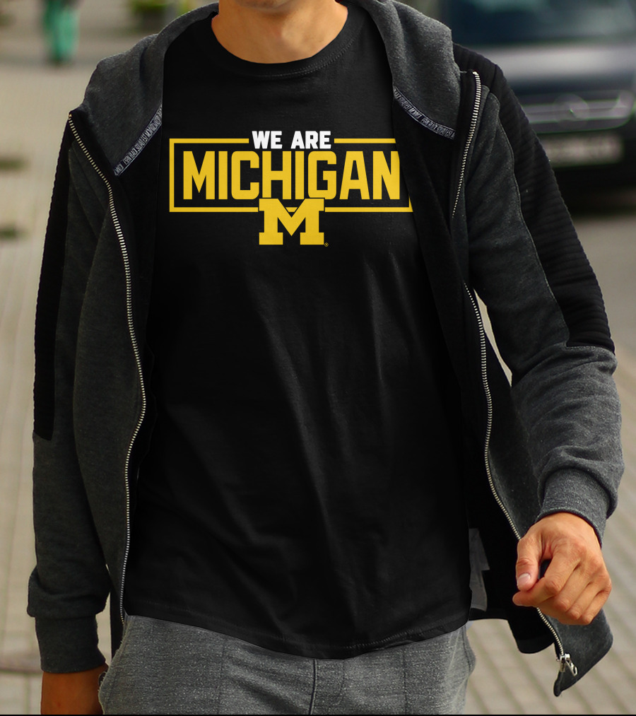 WE ARE MICHIGAN Block M T-Shirt