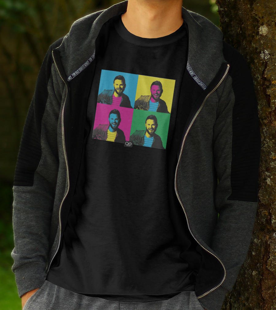 Queer Eye Merch Pop Art Style Four Panel T-Shirt