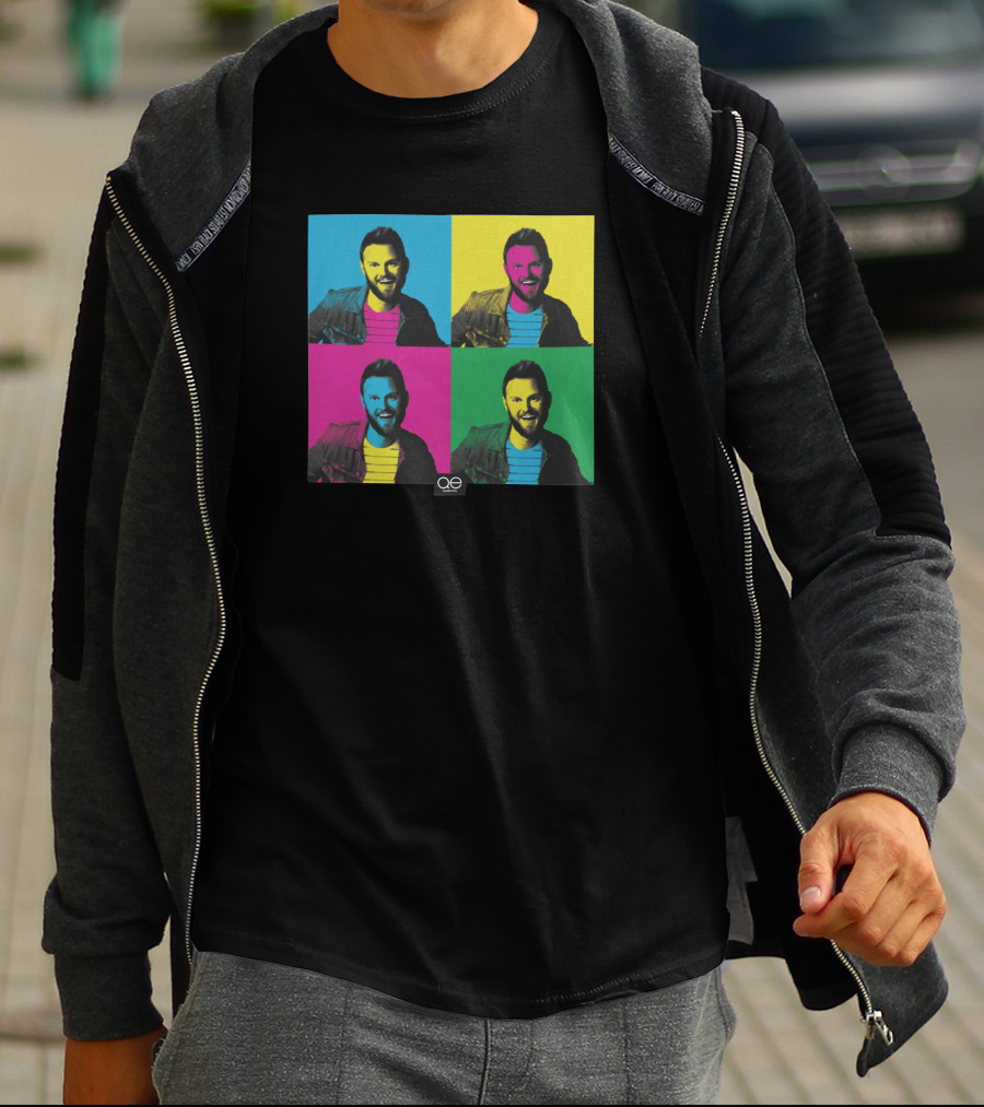 Queer Eye Merch Pop Art Style Four Panel T-Shirt
