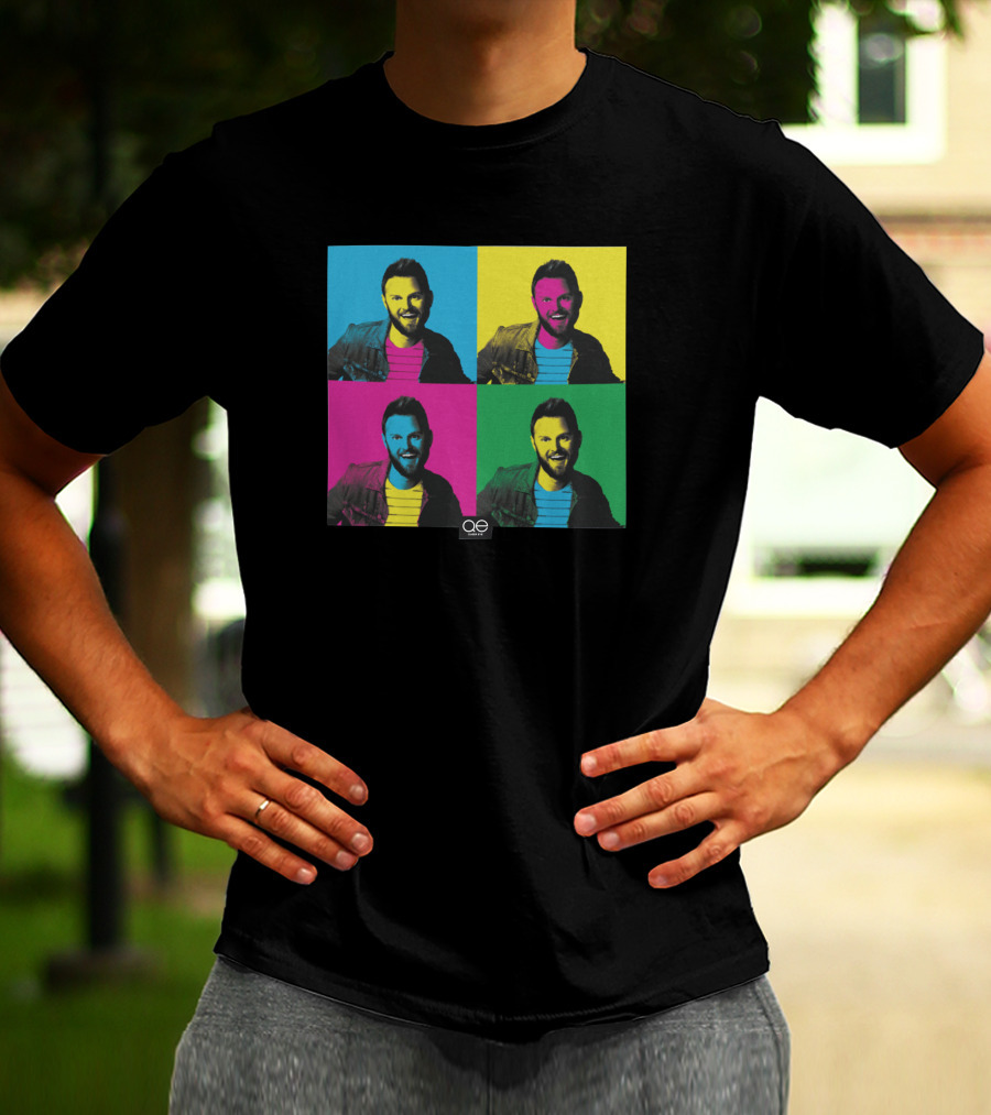 Queer Eye Merch Pop Art Style Four Panel T-Shirt