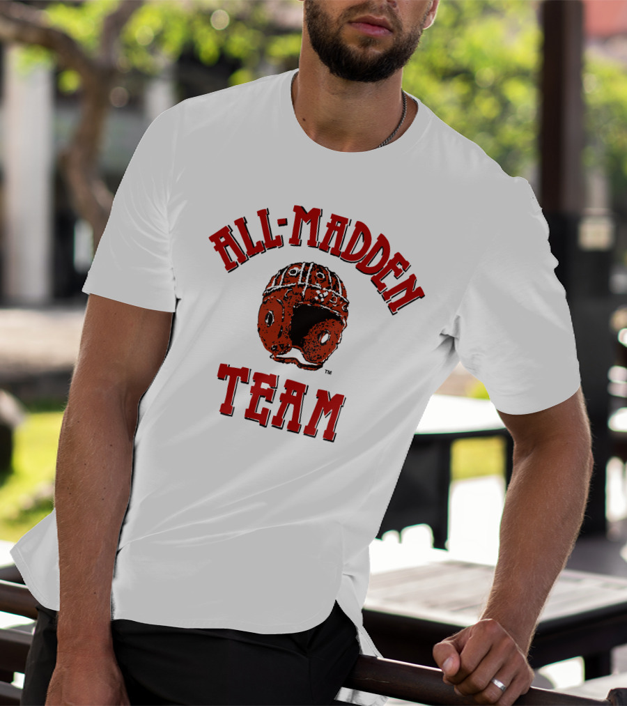 All Madden Team 1992 Old School Football Video T-Shirt