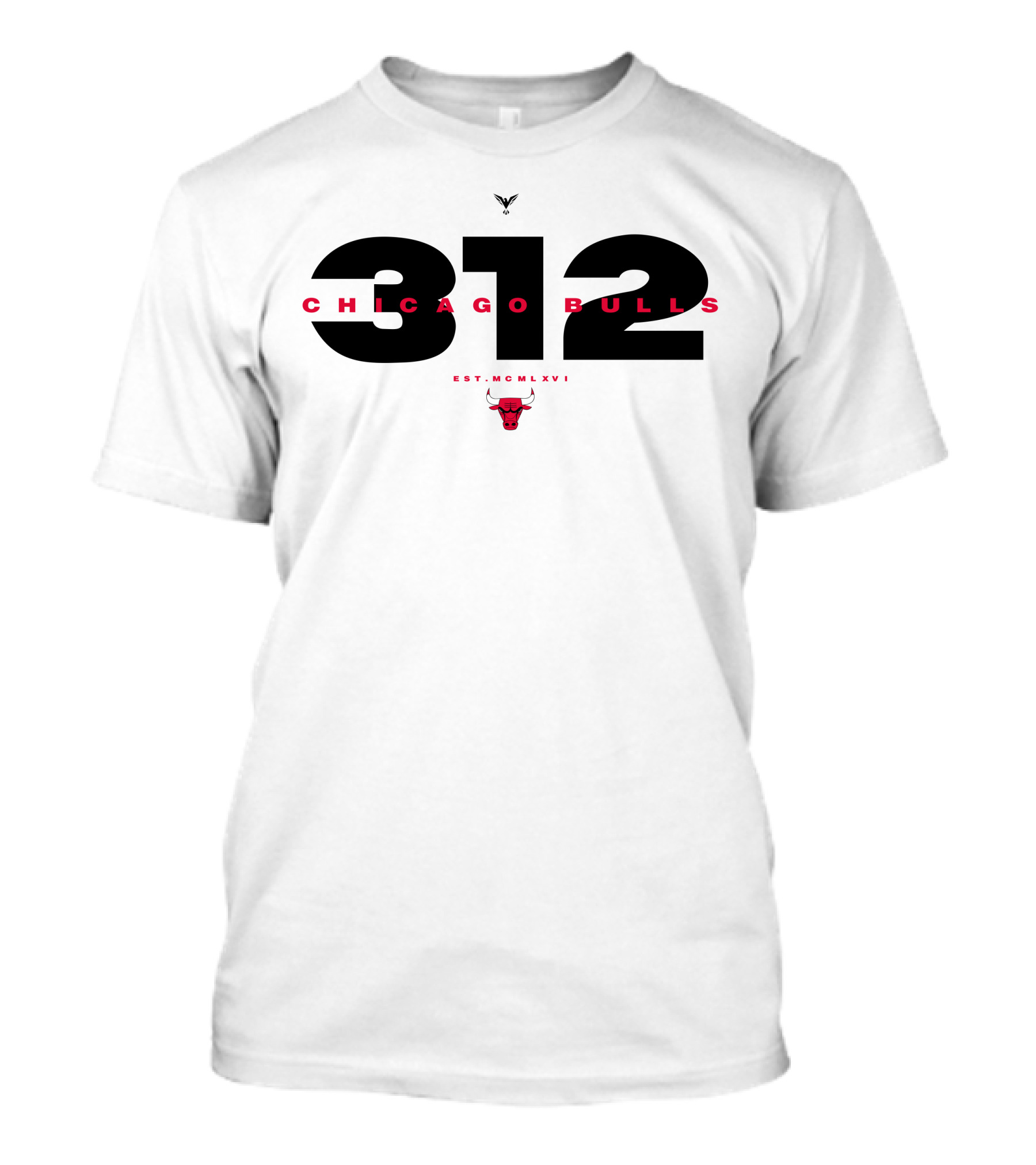 Chicago Bulls 312 Est. MCMLXVI T-Shirt