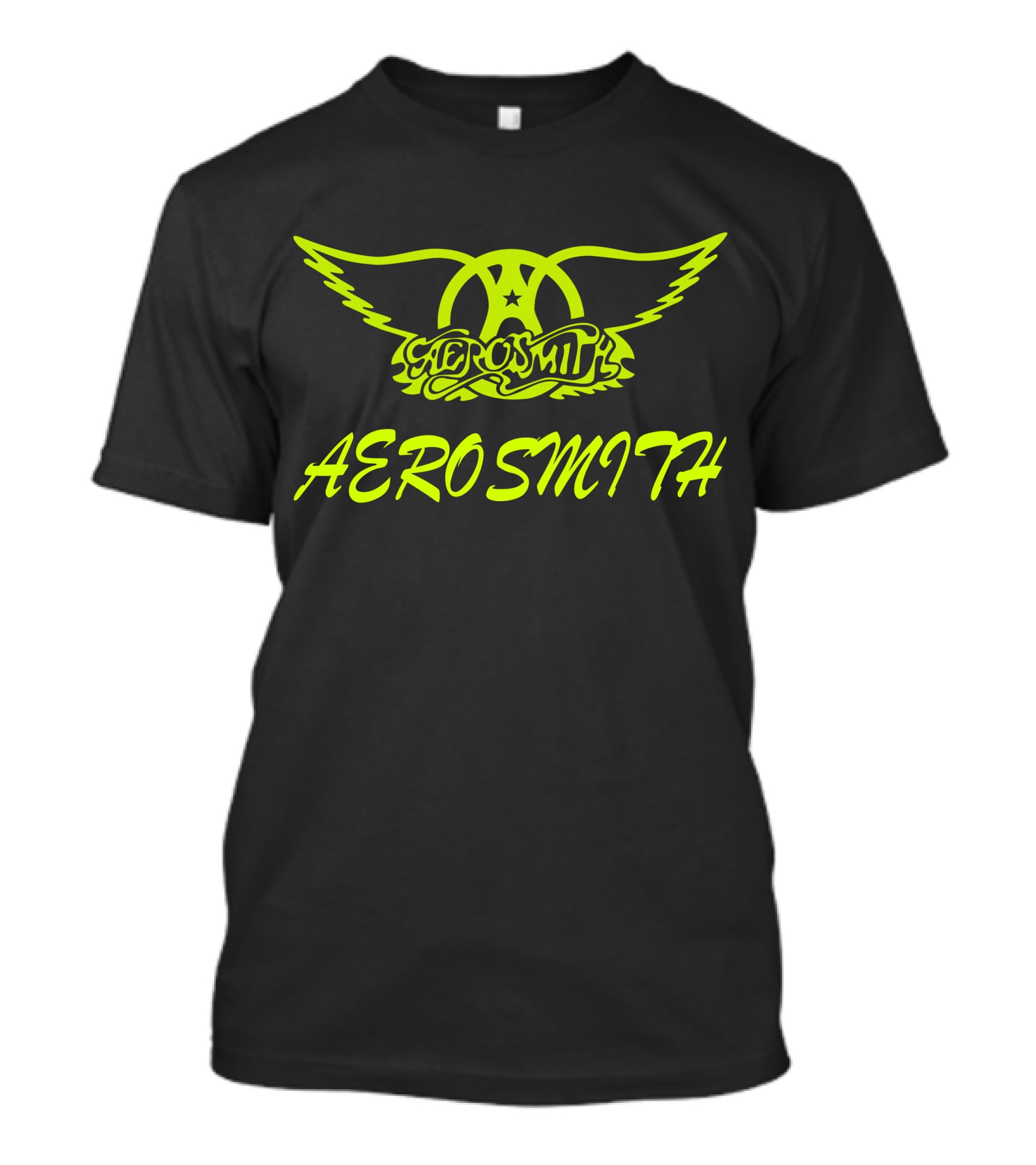 Aerosmith Logo Neon Winged T-Shirt