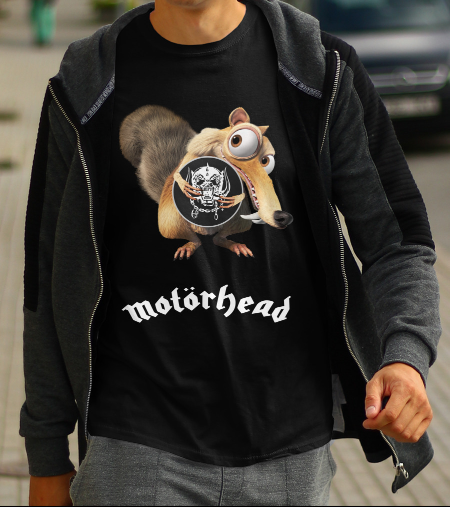 Motörhead Scrat Ice Age Crossover T-Shirt