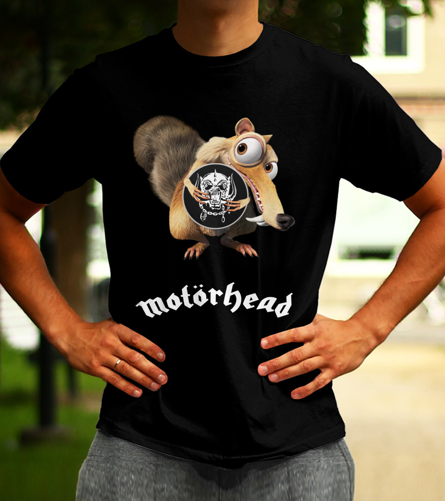 Motörhead Scrat Ice Age Crossover T-Shirt